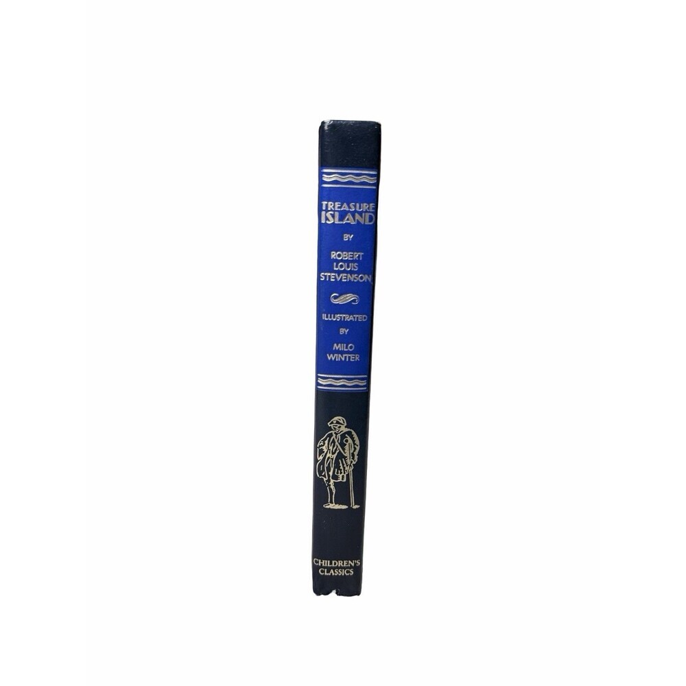 Treasure Island Robert Louis Stevenson Milo Winter Illustrated Hardcover Vintage - Picture 3 of 13